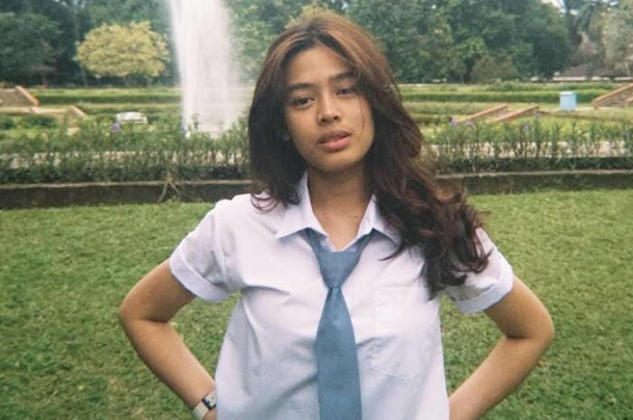 Potret Aqeela di taman sekolah @Instagram Aqeelacalista