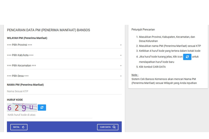 NIK KTP Anda Termasuk Penerima Bansos PKH 2025? Cek Data Anda dan Berikut Cara Lengkapnya