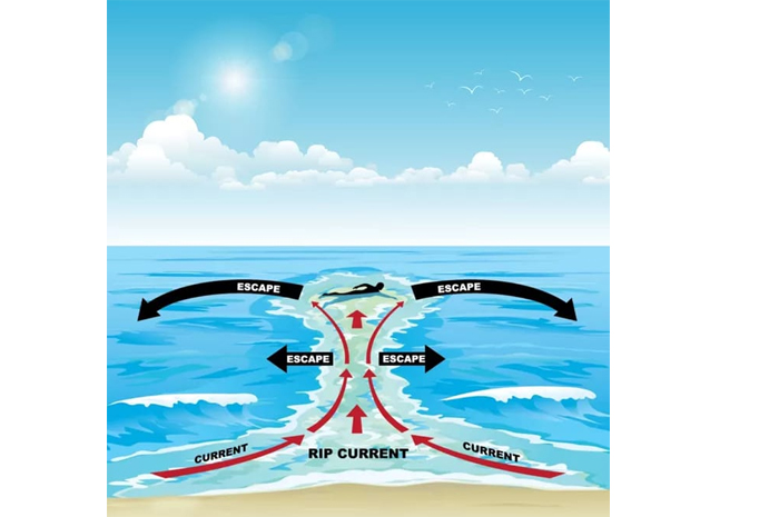 Kenali Rip Current, Arus Pantai yang Diam Menghangutkan, Berikut Ciri-Ciri dan Mitigasinya