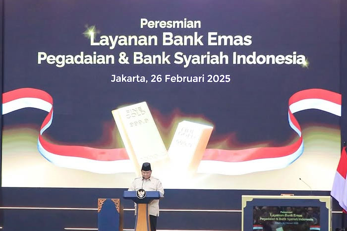 Prabowo Resmi Tugaskan BSI dan Pegadaian sebagai Bank Emas Pertama di Indonesia, Begini Cara Aksesnya