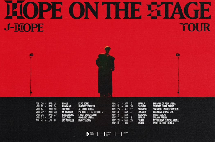 Inilah Jadwal Konser J-Hope BTS di Asia 2025, Termasuk Bakal ke Indonesia. sumber foto: @uarmyhope