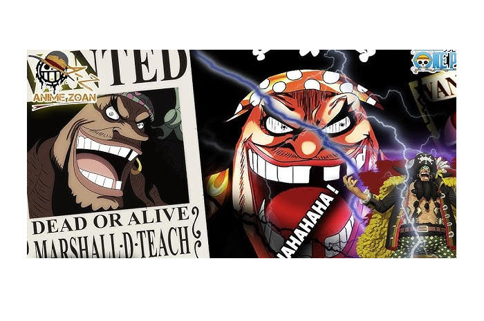 Fakta-Fakta tentang Marshall D. Teach One Piece sang Kurohige SUMBER FOTO: YouTobe