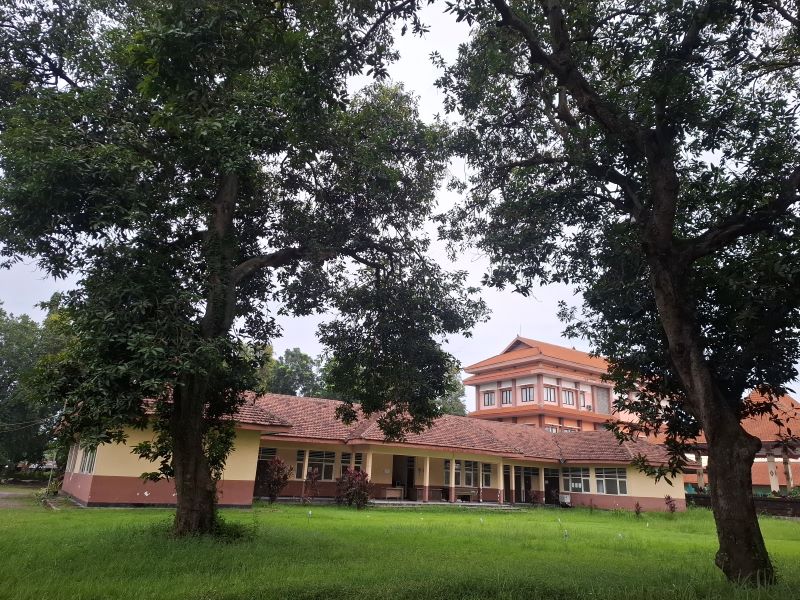SEKOLAH RAKYAT: Gedung Balai Diklat di Kecamatan Gedeg ditunjuk menjadi lokasi Sekolah Rakyat untuk sementara waktu.