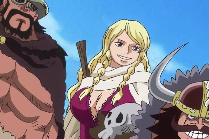 Fakta-  Fakta Tentang Gerd, Wanita Raksasa One Piece SUMBER FOTO: Game Rant