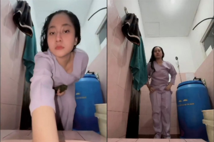 Heboh! Beredar Video 40 detik Bidan Rita Beraksi di Kamar Mandi
