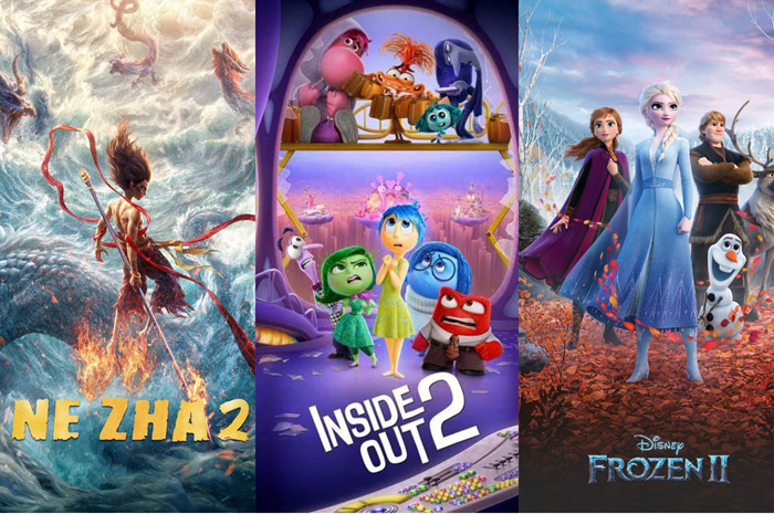 Ne Zha 2 Film Animasi Terlaris 2025, Berikut Sederet Film Animasi Terlaris Sepanjang Masa