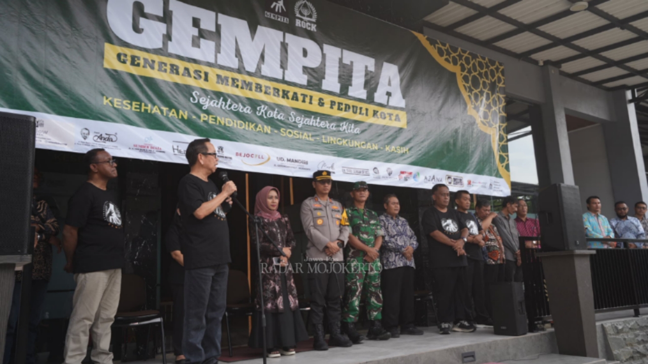 Ketua GEMPITA, Dr. Daniel Pingardi, M.Th menyampaikan sambutan.