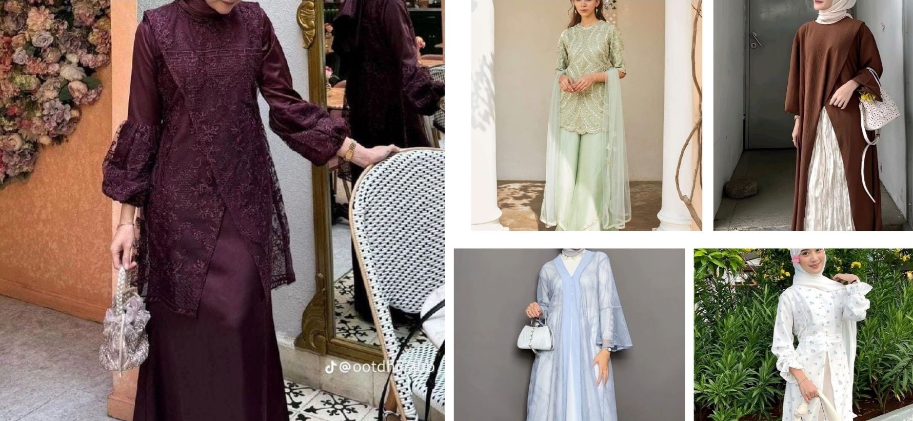 Lebaran 2025 Dipenuhi Warna Burgundy? Inilah Prediksi Trend Warna Baju Lebaran 2025