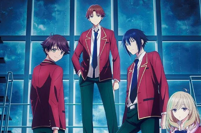 Classroom of the Elite Resmi Rilis Teaser Thriller Season 4, Menjadi Tahun Terakhir dengan Perubahan yang Besar. sumber foto: Ig animedubupdates