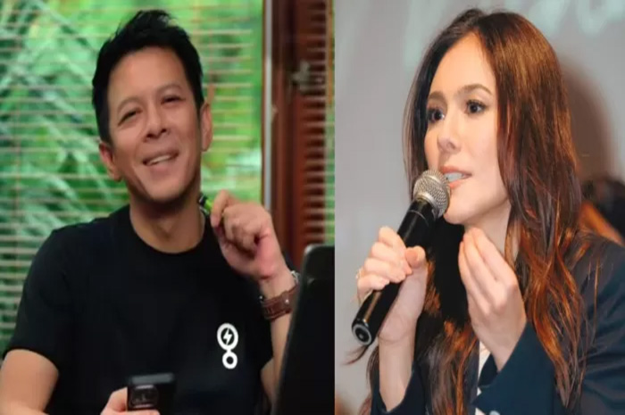 Diduga Jalin Kedekatan, Ariel NOAH Temani Wulan Guritno di Gala Premier Film Norma Antara Menantu dan Mertua