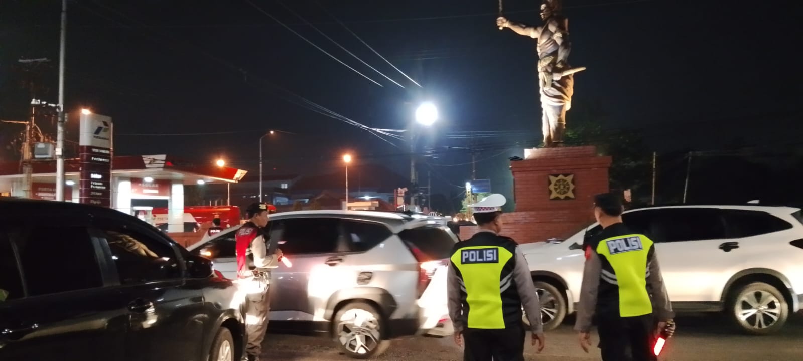RAMAI LANCAR: Kondisi lalin di Kota Mojokerto