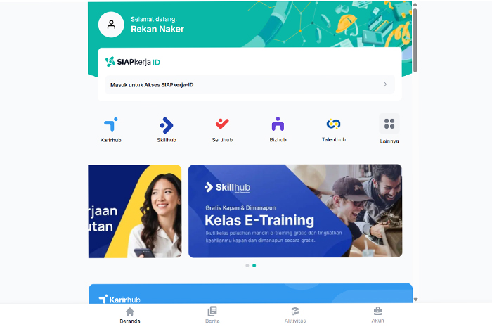 Akses Layanan Kerja Lebih Mudah, Berikut Syarat dan Cara Daftar Akun Aplikasi SIAPkerja Kemnaker