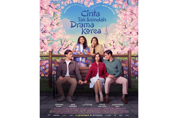 Trending Nomor 3 di Netflix, Berikut Fakta-Fakta Menarik dari Film Cinta Tak Seindah Drama Korea, sumber foto instagram @lutesha