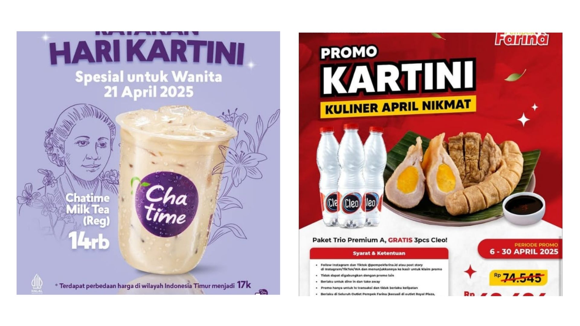 Waktunya Berburu Promo Hari Ini! Simak Daftar Promo Spesial Hari Kartini, Ada Diskon Makanan Hingga Perhiasan