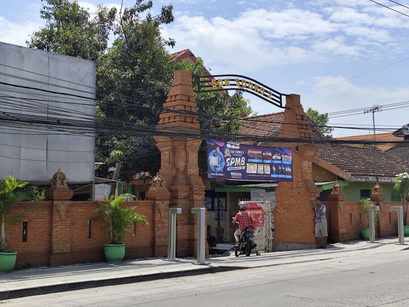 BISA DARING: SD Negeri 2 Sooko menjadi salah satu lembaga yang membuka sistem pendaftaran secara online maupun offline.