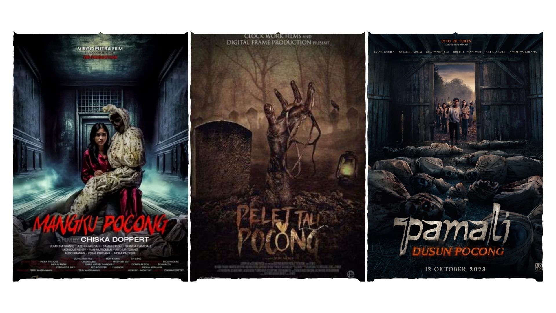5 Daftar Film Horor Bertemakan Pocong yang Tayang di Indonesia, Ada Mangku Pocong yang Siap Menemani Bulan April 2025