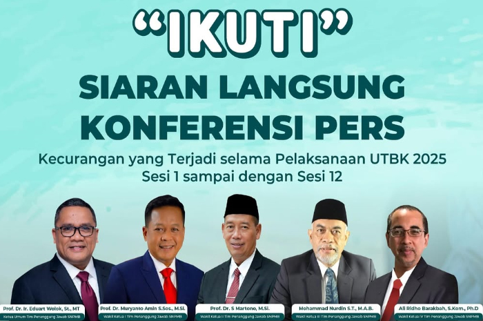 Banyaknya Kecurangan Saat UTBK SNBT 2025 Akan Diberikan Sanksi Tegas, Begini Tanggapan Panitia SNPMB