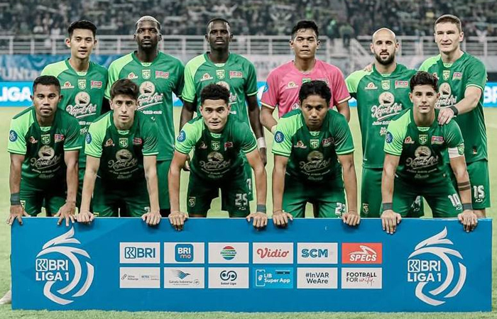 Potret Punggawa Persebaya saat berlaga di pagelaran Liga 1 putaran nasional