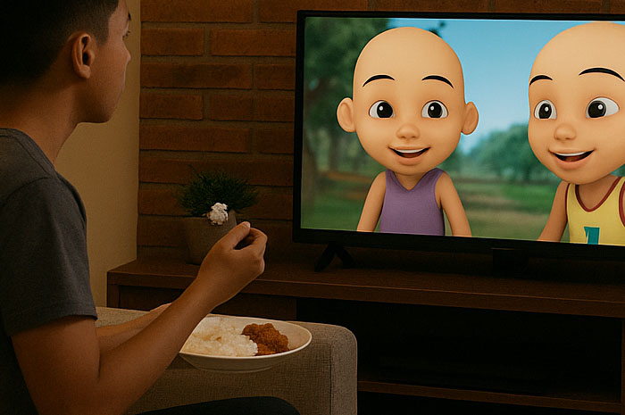 Kebiasaan Gen Z Makan Sambil Nonton Film di Handphone atau Televisi, Begini Alasan Dibaliknya