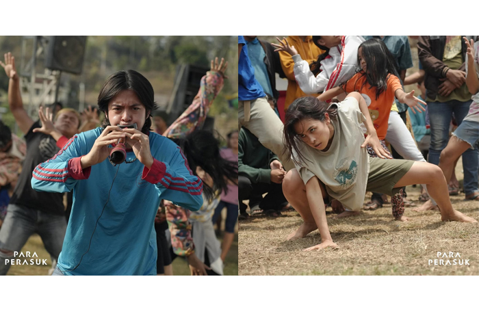 Kerasukan sebagai Ajang Hiburan, Berikut Sinopsis Film Para Perasuk yang Dibintangi Maudy Ayunda dan Angga Yunanda (IG @filmparaperasuk)