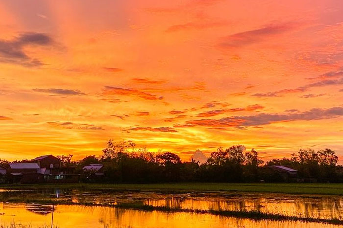 Keajaiban Langit Sore: Rahasia Dibalik Warna-Warni Senja yang Indah, Simak Penjelasannya. sumber foto pinterest