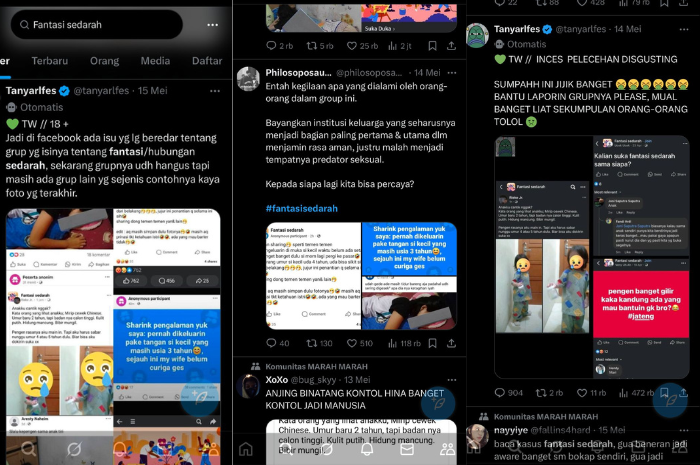 Grup Facebook Hubungan Sedarah Hebohkan Masyarakat