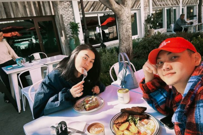 Foto Agnez Mo dan Adam Rosyadi (Sumber: Instagram/@agnezmo)