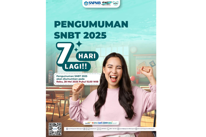 Hitung Mundur 7 Hari Menuju Pengumuman SNBT 2025, Siapkan Data dan Cek Cara Lihat Hasilnya di Sini. Sumber: Ig snpmb_id