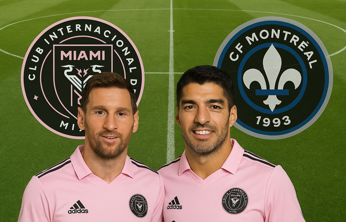 Messi dan Suarez berhasil mencetak gol dua kali saat melawan Montreal dalam pertandingan Major League Soccer pada Kamis (29/5)