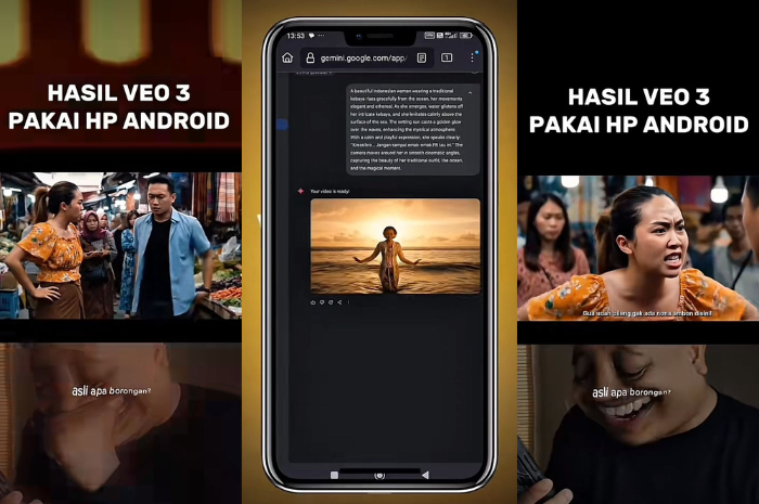 Stop Awas Ketipu! Video AI VEO 3 Makin Relate, Jangan Bingung Begini Cara Bedakan Konten Asli dan Deepfake (Sumber: TikTok/@kreasibro)