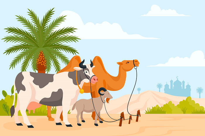 Mengapa Hanya Sapi dan Kambing yang Dijadikan Hewan Kurban? Begini Kisah Historis Dibaliknya (Sumber: Freepik)