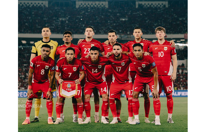 Naik Lagi! Setelah Menang Atas China Ranking FIFA Timnas Indonesia Kembali Naik Usai Zimbabwe Kalah dari Burkina Faso (X @TimnasIndonesia)