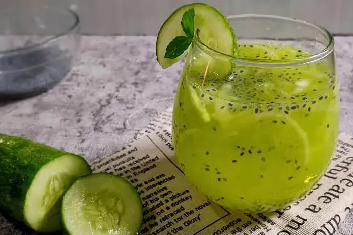 Es Timun Serut sebagai salah satu minuman penurun kolestrol