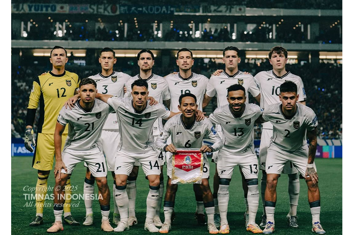 Kalah Telak 6-0 dari Samurai Blue, Skuad Garuda Resmi Lolos Kualifikasi Piala Dunia 2026 Putaran Keempat (IG @timnasindoneesia)