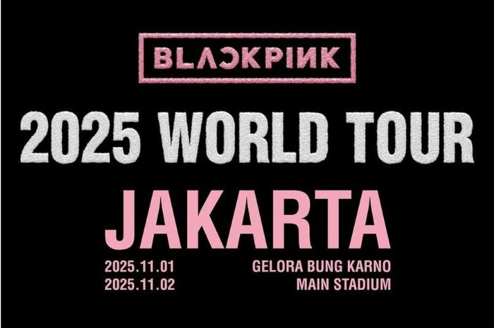 Konser Blackpink Jakarta 2025. (instagram/ime_indonesia)