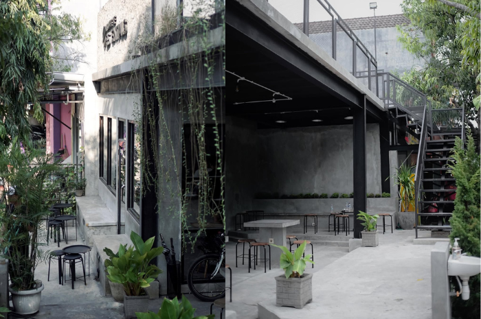 Cafe dengan Tema Industrial yang Ada di Mojokerto (Sumber: Instagram/@houseofessentials__)