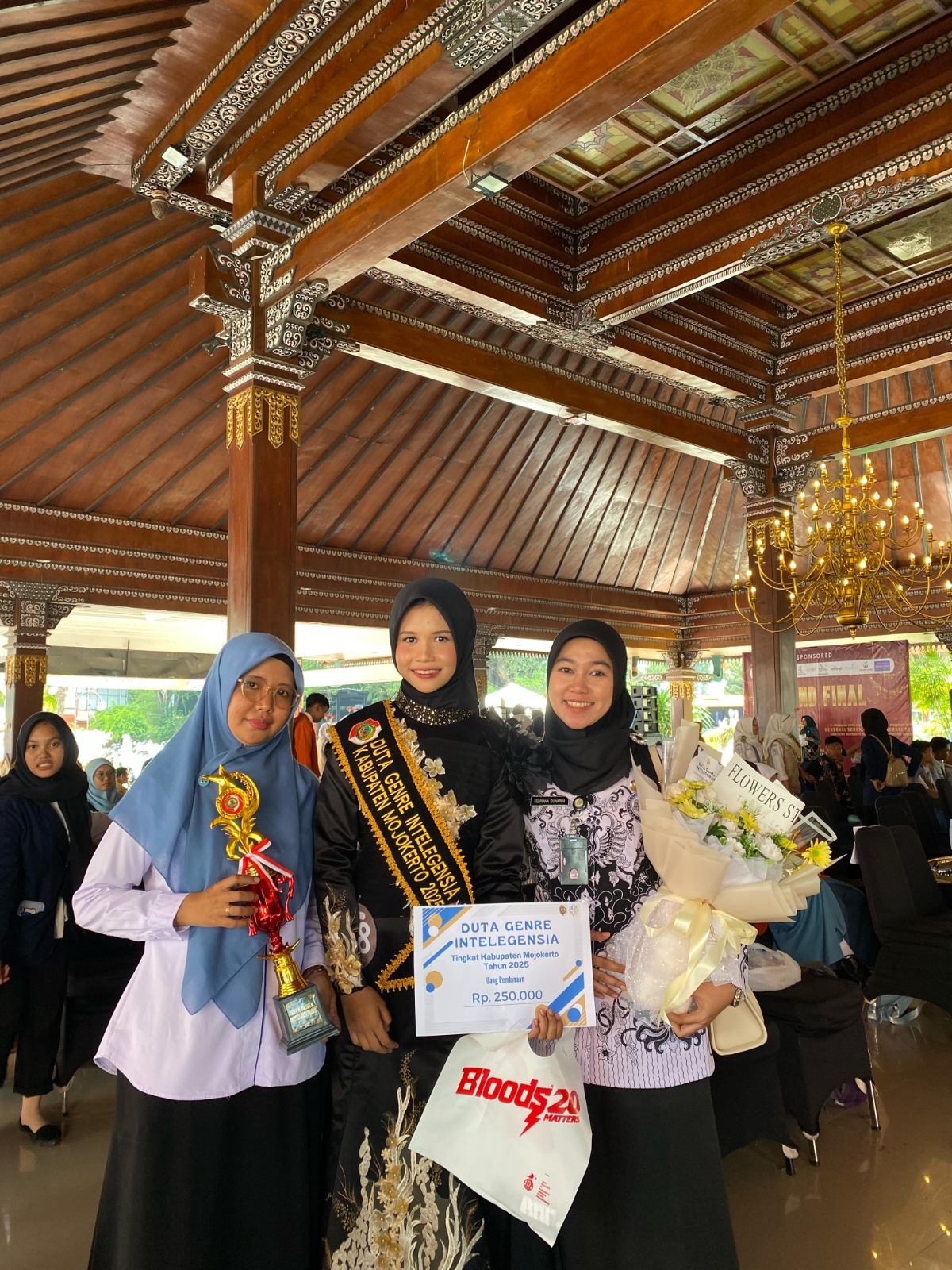 KARAKTER: Duta Genre Intelijensi Kabupaten Mojokerto dari SMAN 1 Sooko, Kabupaten Mojokerto.