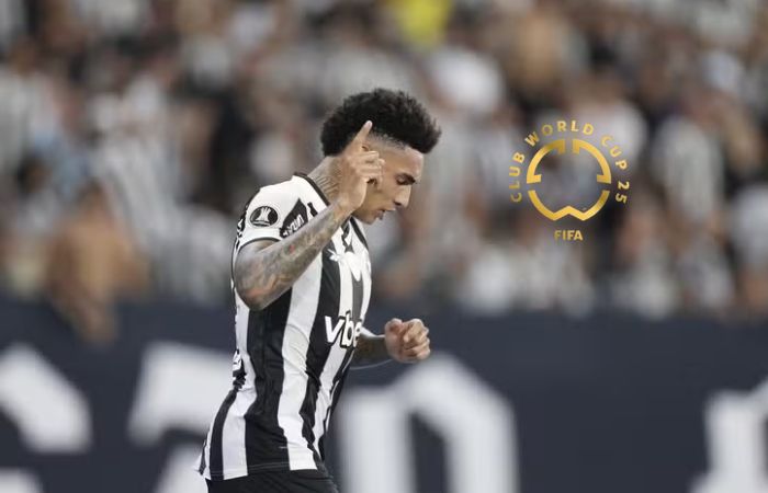 Igor Jesus sukses meloloskan bola ke gawang Donnarumma pada pertandingan PSG vs Botafogo hari ini (20/6)
