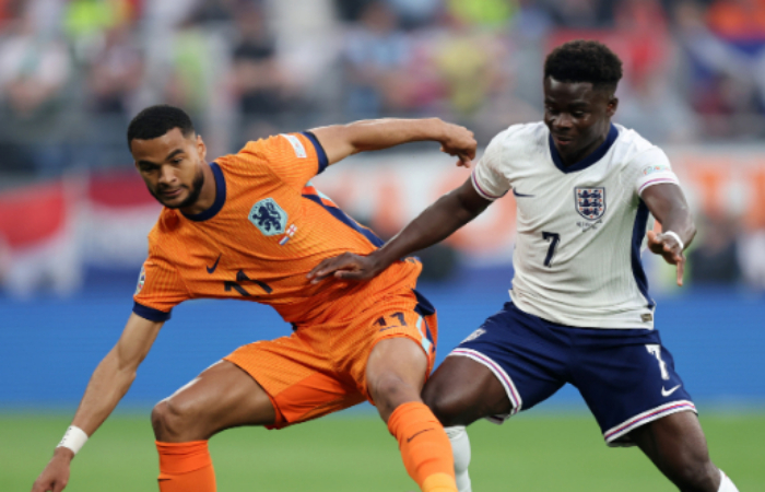 Pertandingan antara Timnas Belanda vs Timnas Inggris pada Sabtu (21/6), berakhir kemenangan bagi Belanda dengan skor 4-2