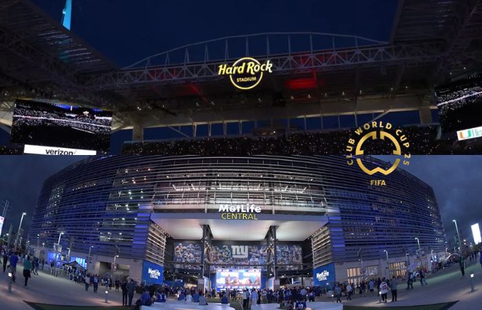 Stadion Hard Rock dan MetLife akan digunakan dalam pertandingan Piala Dunia Antarklub pada Selasa (24/6) esok