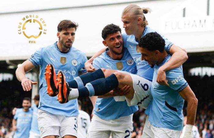 Manchester City berhasil mengalahkan Al Ain dengan skor 6-0 dalam ajang Piala Dunia Antarklub pada Senin (23/6)