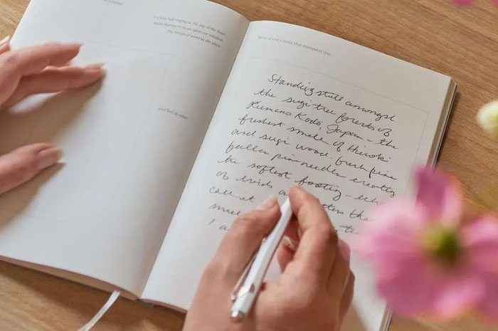 Inilah 5 Manfaat Membuat Journaling Cara Baru Untuk Ungkapan Rasa Syukur. sumber foto piterest