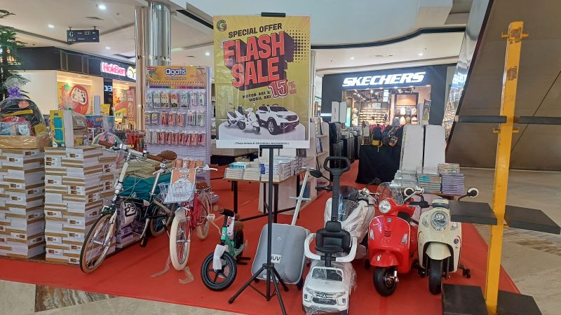 SPESIAL: Special offer untuk pembelian produk motor dan mobil aki khusus Gramedia Mojokerto.