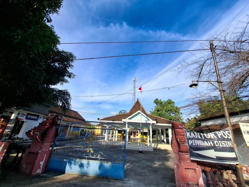 EKONOMI LOKAL: Pemdes Pacing, Kecamatan Bangsal, bakal mendirikan toko sembako sebagai salah satu unit usaha BUMDes yang lokasinya berada di samping balai desa.
