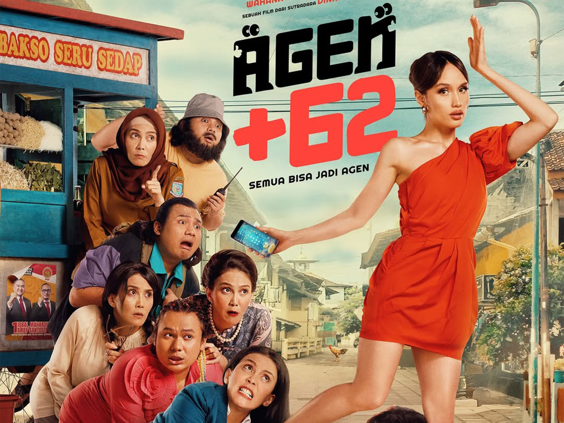 Bergenre Aksi Komedi, Inilah Sinopsis dan Daftar Pemain Film Agen +62. Sumber foto: Ig @filmagenplus62