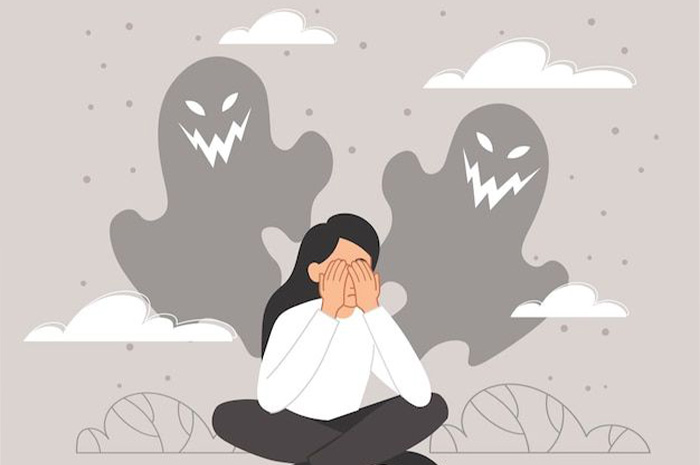 Pernah merasa gelisah tanpa sebab, atau justru tertekan karena terlalu banyak tuntutan hidup? banyak orang sering mengira kalau rasa cemas (anxiety) dengan rasa stres itu sama. sumber foto: pinterest