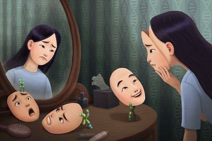 Di balik sikap ramah, selalu siap membantu, dan menghindari konflik. Sumber Foto: Pinterest