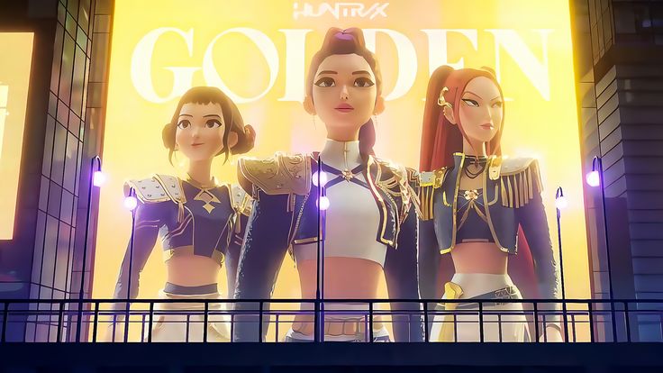 Lagu Golden dari KPop Demon Hunters - Pinterest