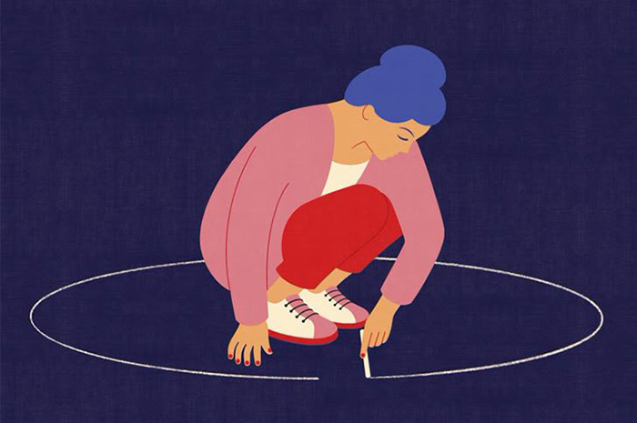 Di tengah maraknya interaksi digital dan tekanan sosial yang kian meningkat, kesadaran akan pentingnya batasan diri kini menjadi sorotan. Sumber Foto: Pinterest