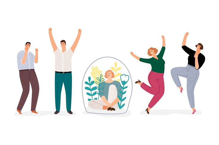 Diam Saat Ramai, Ramai Saat Sepi: Rahasia Sisi Lain Introvert - pinterest
